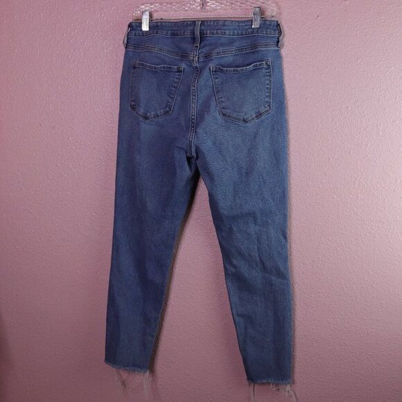 Old Navy |‎ Rockstar Super Skinny High Rise Jeans 10 - Picture 5 of 7